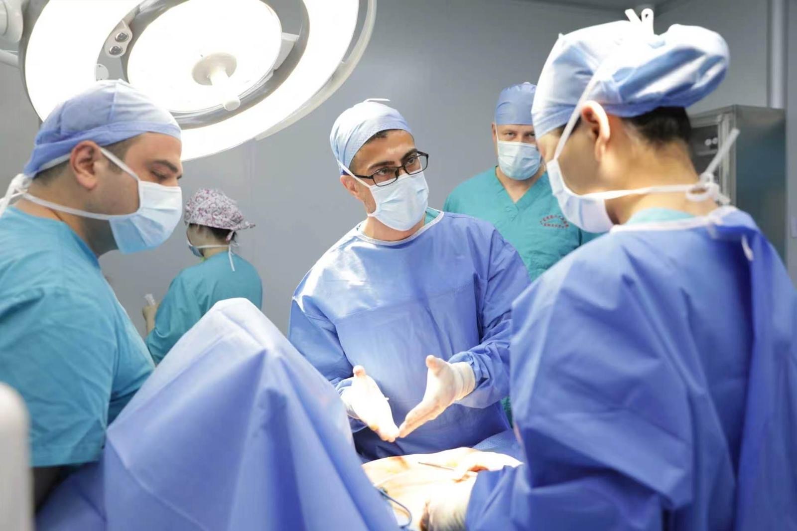 Operating room at Dr. Wenlin Wang’s center in Guangzhou
